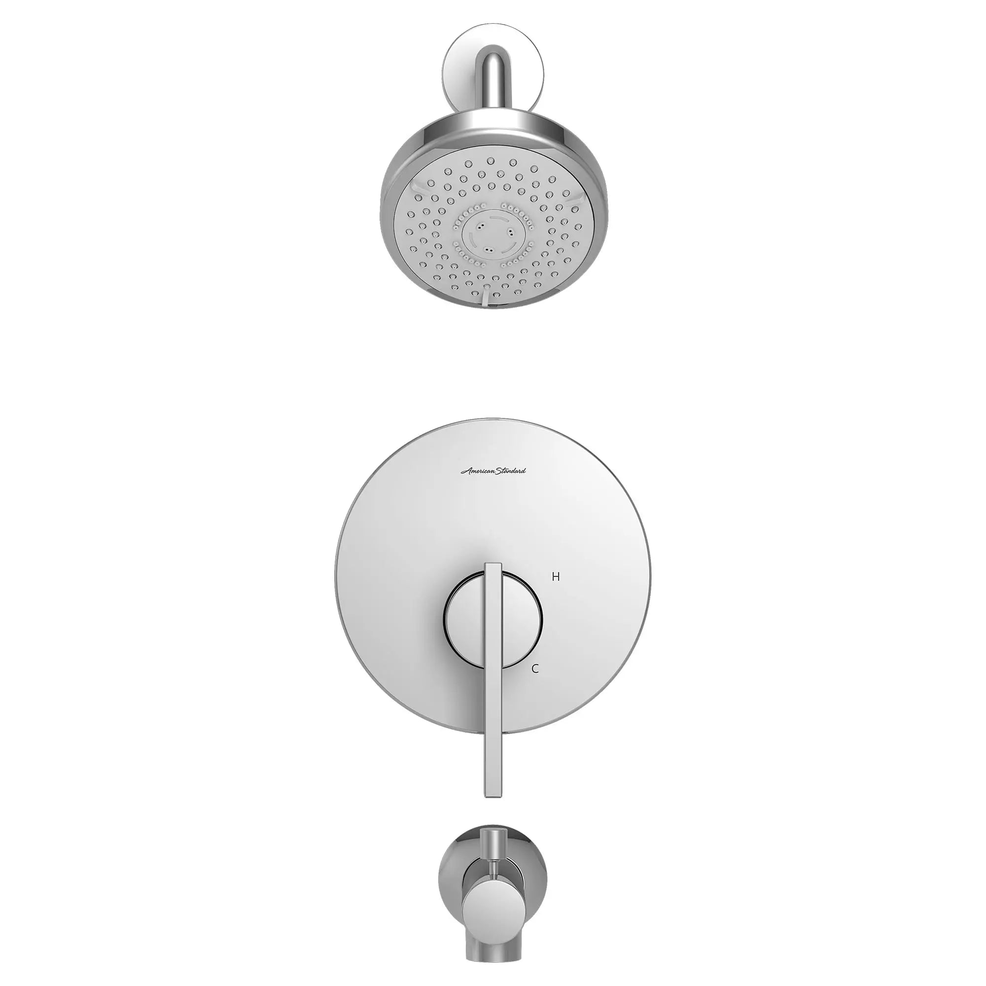 Berwick® 1.75 gpm/6.6 L/min Tub and Shower Trim Kit With 3-Function Showerhead, Double Ceramic Pressure Balance Cartridge and Lever Handle — image 1